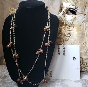 📿Cache'- Necklace & Earing Set